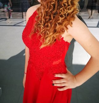 Vestido de fiesta rojo