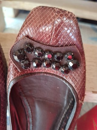 Ballerine Yves Saint Laurent con strass Originali