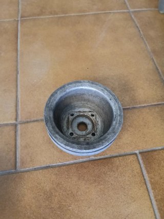 Polea aluminio motor Rove Santana