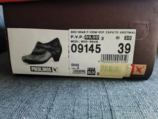 Zapatos, tipo Botines Pikolinos /Gris Piel