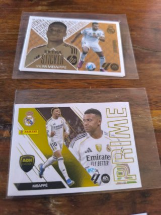 Lote 3 Cromos Mbappé Real Madrid Liga 26/27