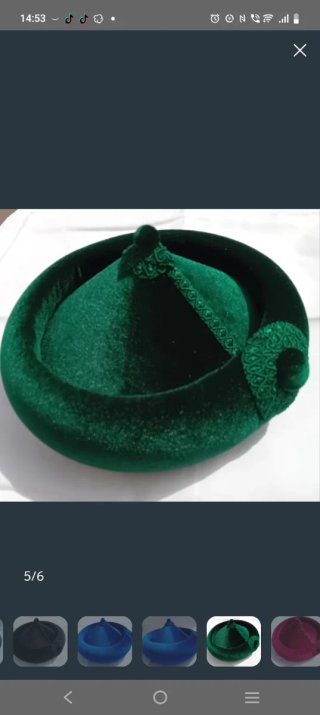Sombrero Calañés,  Catite ,Bandolero, gollesco