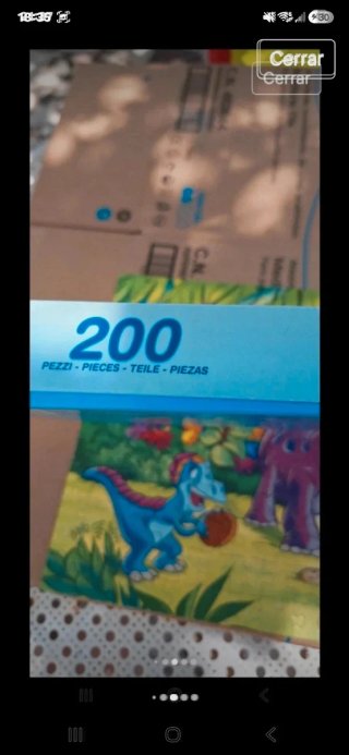 Puzzle Happy Party 200 piezas dinosaurios