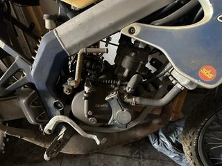 Derbi Senda R Enduro Moto Azul/Amarillo