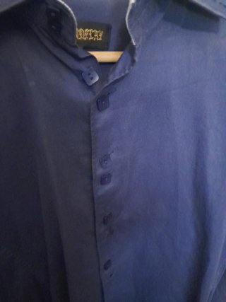 Camicia Art Vandelay blu