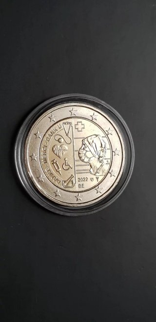 2€ Belgio 2022 Sanità