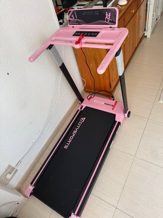 Cinta de correr rosa