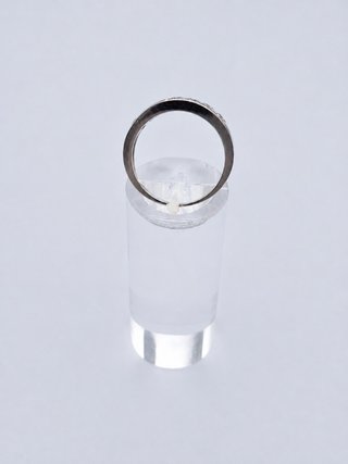 Anillo Oro Blanco 18k Circonitas