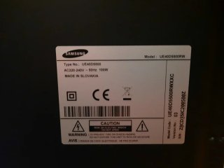 Despiece TV Samsung LED 40'' con Smart TV