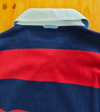 Polo GANT rayas azul y rojo Talla XL