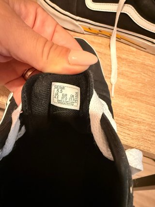 Zapatillas Vans niño negras