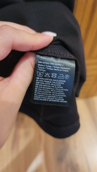 Camiseta tirantes canale H&M marrón oscuro
