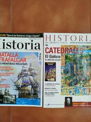Lote 16 revistas Historia de España