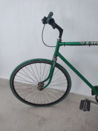 Bicicleta Fixie Vintage Verde