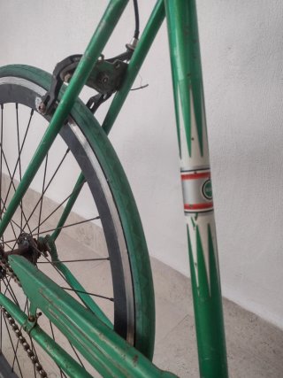 Bicicleta Fixie Vintage Verde