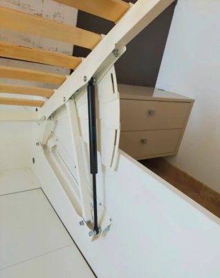Cama Canapé Ikea Blanca
