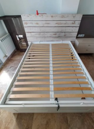 Cama Canapé Ikea Blanca