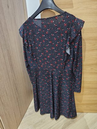 Vestido estampado flores