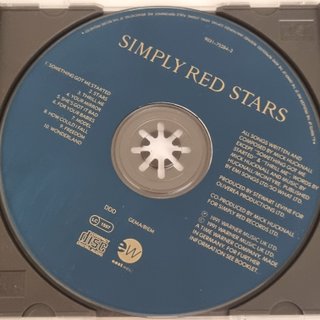 Simply Red Stars CD 1991 Warner Music