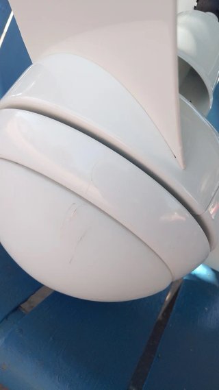 Ventilador de techo blanco 3 aspas
