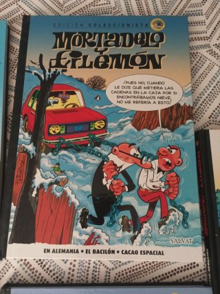 Pack 5 E. coleccionista Mortadelo y filemon