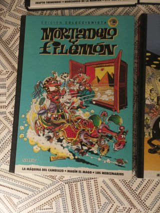 Pack 5 E. coleccionista Mortadelo y filemon