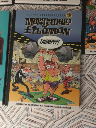 Pack 5 E. coleccionista Mortadelo y filemon