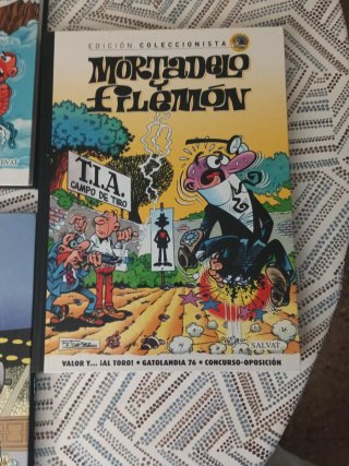 Pack 5 E. coleccionista Mortadelo y filemon