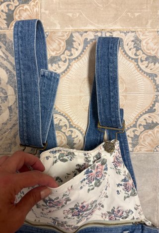 Peto vaquero floral