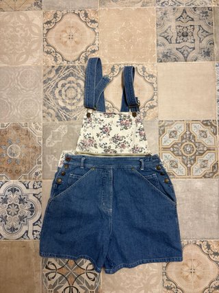 Peto vaquero floral