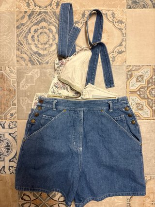 Peto vaquero floral