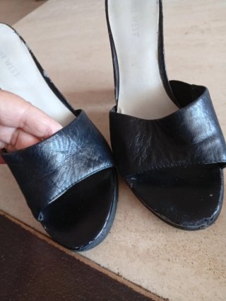 Zapatos de tacón Nine West negros