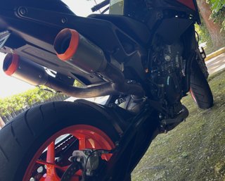 Escape Doble KTM Duke 790/890 Austin Racing Replic