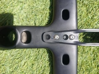 Manillar Carbono Carretera 380mm x 100mm