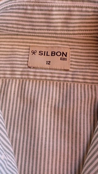 Camisa  Silbon. de niño a rayas,,,   12 años.