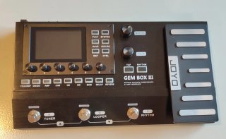 Procesador guitarra Joyo Gem Box III multiefectos