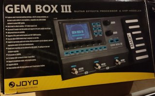Procesador guitarra Joyo Gem Box III multiefectos