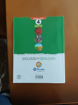 Libro Biología y Geología; 4°ESO