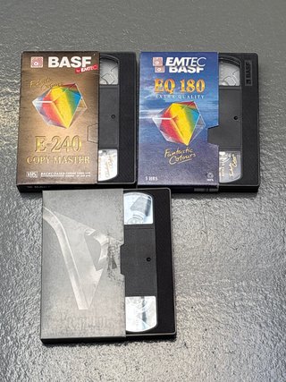 Lotes Cintas VHS BASF