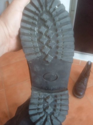 Botas Grinders militares negras 1agujeros