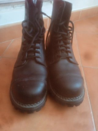 Botas Grinders militares negras 1agujeros