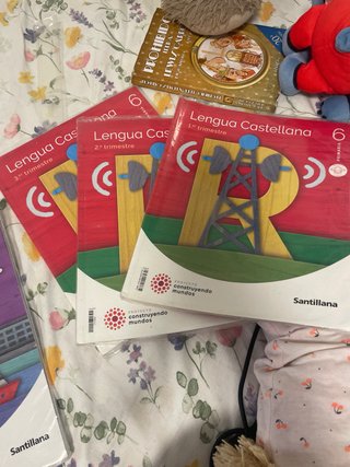 Libros 6 de primaria editorial Santillana