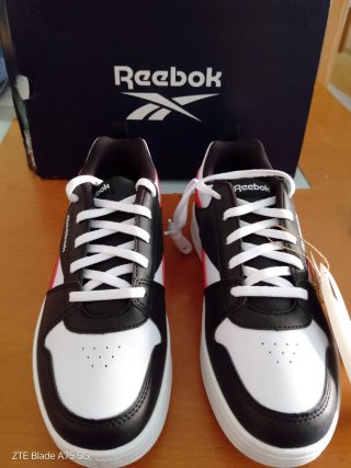 Zapatillas Reebok Niños Negras Rojas Blancas