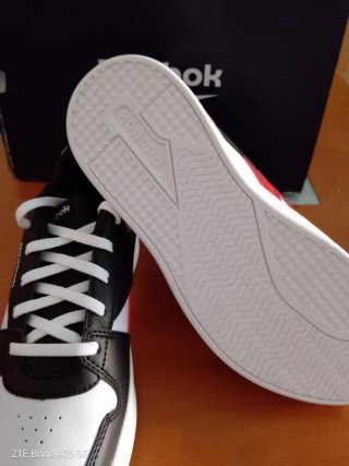 Zapatillas Reebok Niños Negras Rojas Blancas