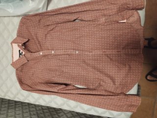 Camisa Tommy Hilfiger Mujer Naranja/Rosa