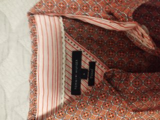 Camisa Tommy Hilfiger Mujer Naranja/Rosa