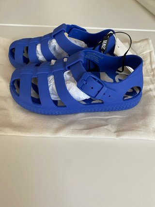 Cangrejeras Zara Azul Talla 27 Nuevas
