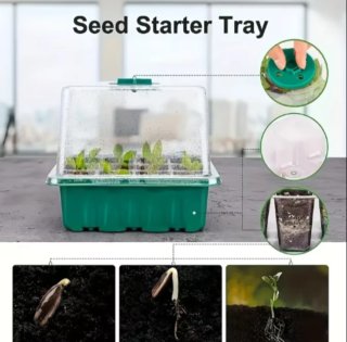 Kit Germinación Semillas con Lámpara LED
