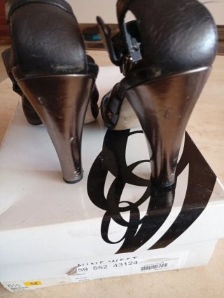 Sandalias Nine West Negras Talla 36,5