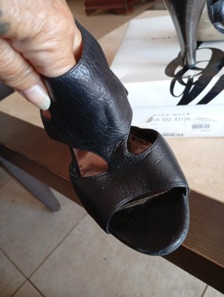 Sandalias Nine West Negras Talla 36,5